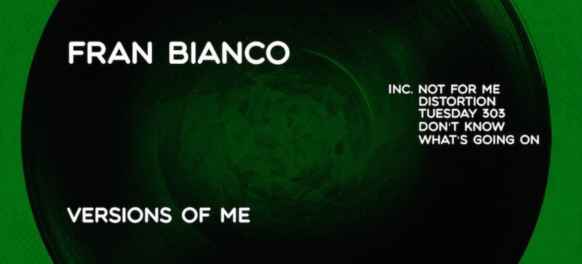 Pre Order - VERSIONS OF ME - Fran Bianco